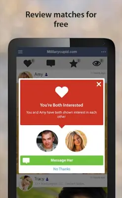 MilitaryCupid Military Dating android App screenshot 5